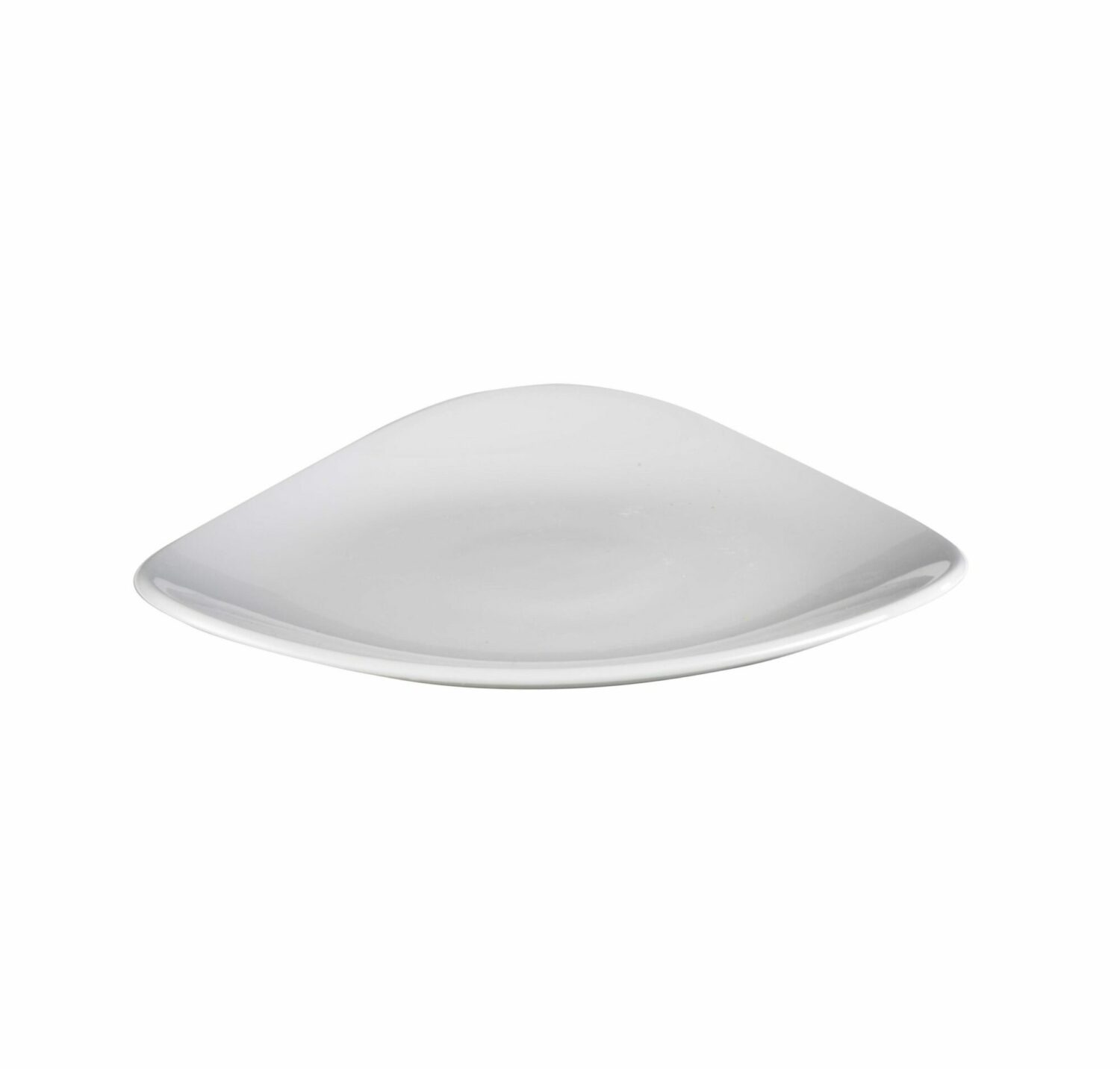 Lotus Triangle Plate - 26Cm (Pack Of 12) | Premium Kitchens