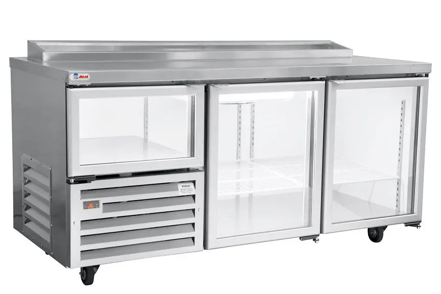 Self Contained Cabinet 1.8m - 2.5 Glass Door | Premium Kitchens