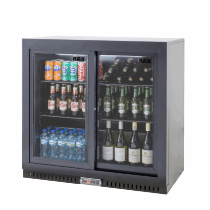 BACK BAR FRIDGE – 2 SLIDING DOOR – HIGH