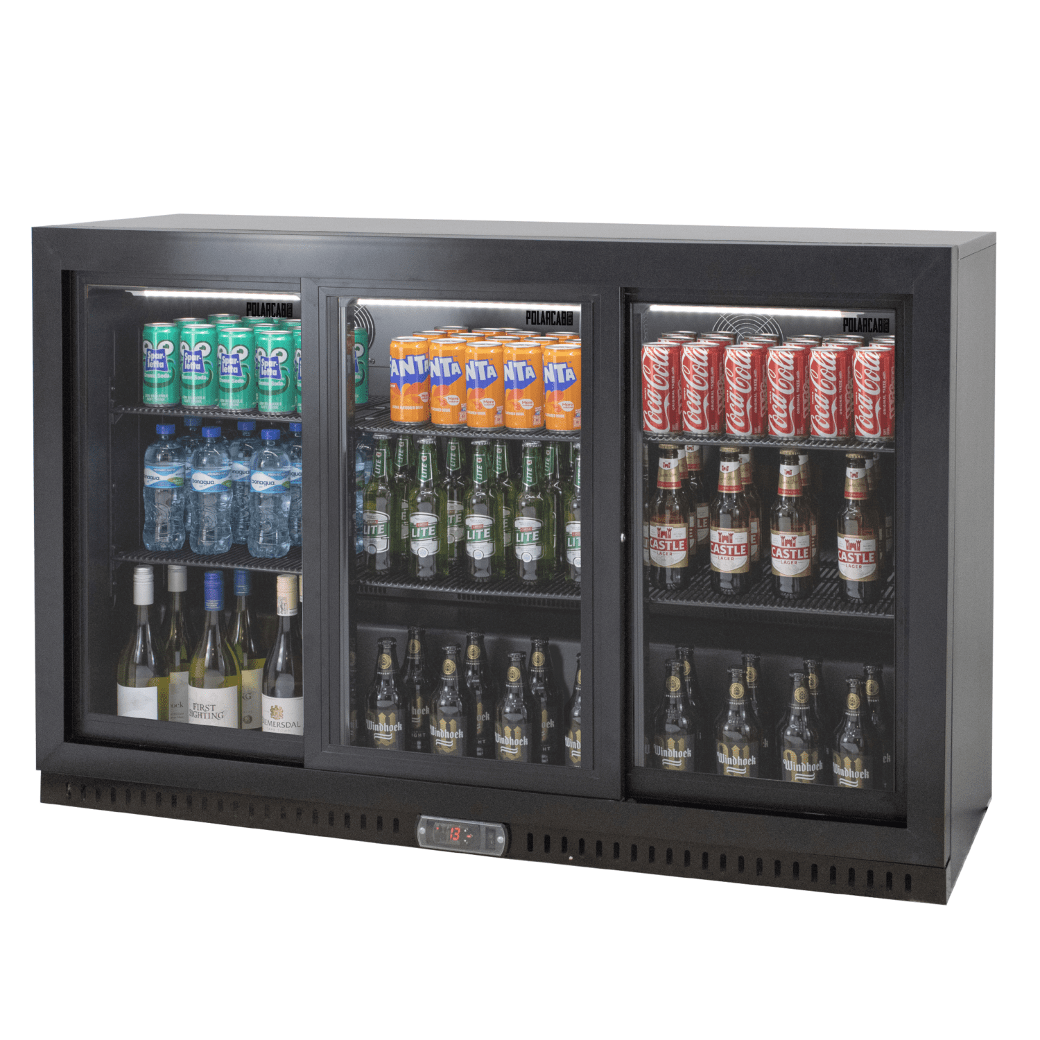 BACK BAR FRIDGE – 3 SLIDING DOOR – HIGH