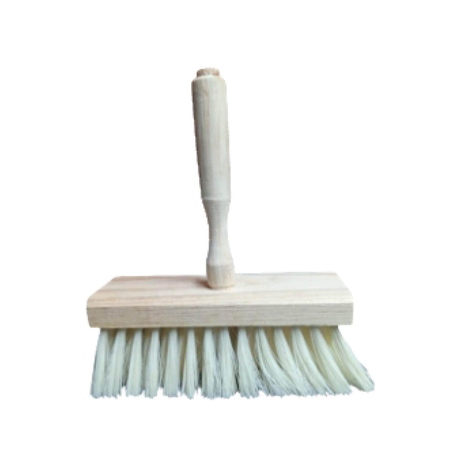 WHITE WASH BRUSH WITH WOODEN HANDLE (PACK OF 10)